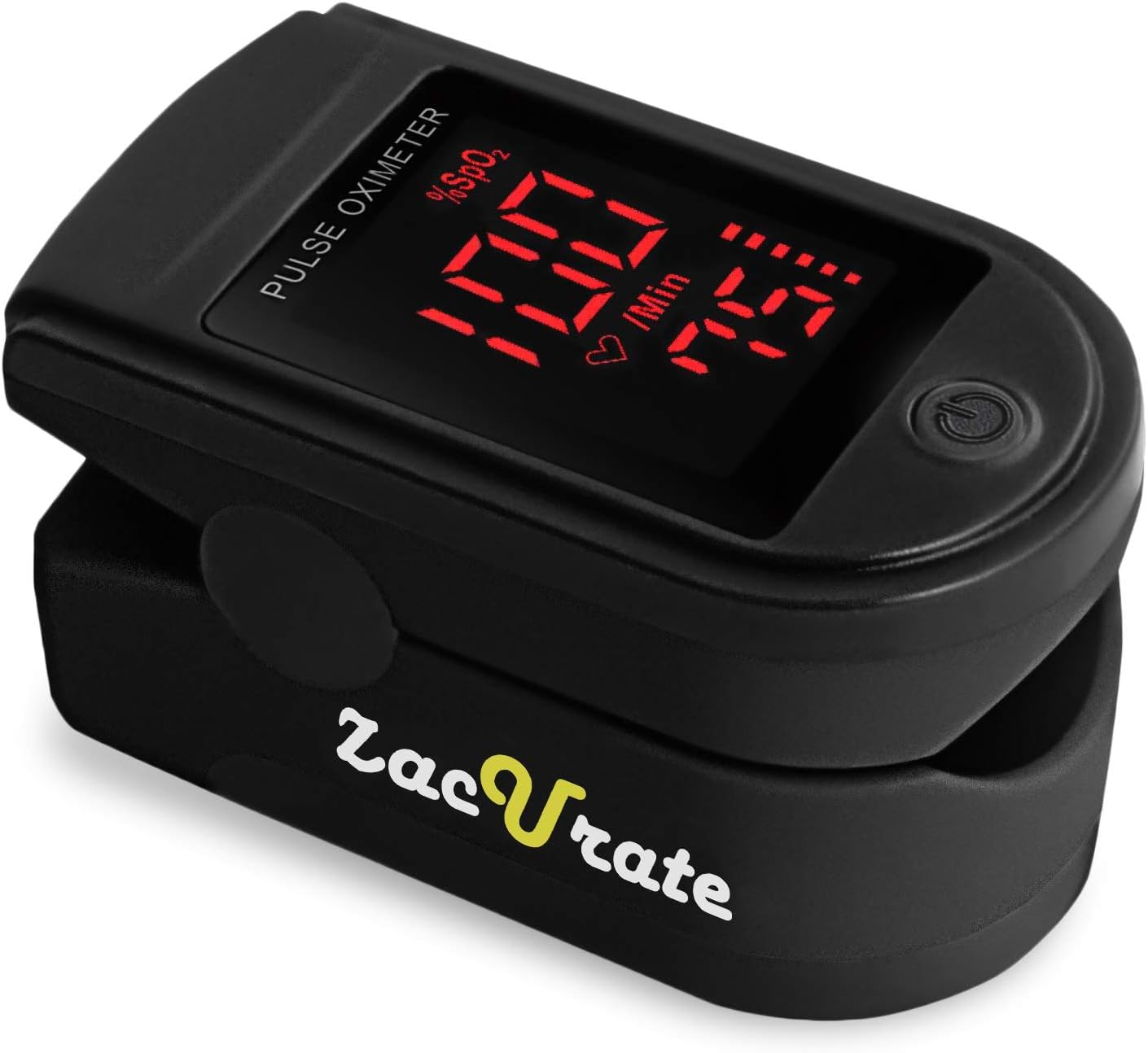 Zacurate Pro Series 500DL Fingertip Pulse Oximeter with Silicone Cover and Lanyard thumbnail 2