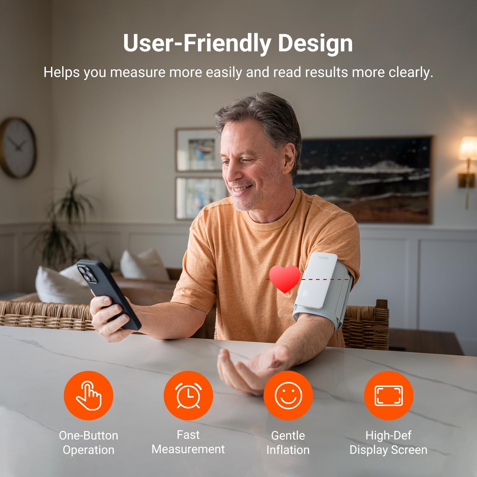 iHealth Neo Wireless Blood Pressure Monitor - Accurate, Portable, and App-Enabled thumbnail 2