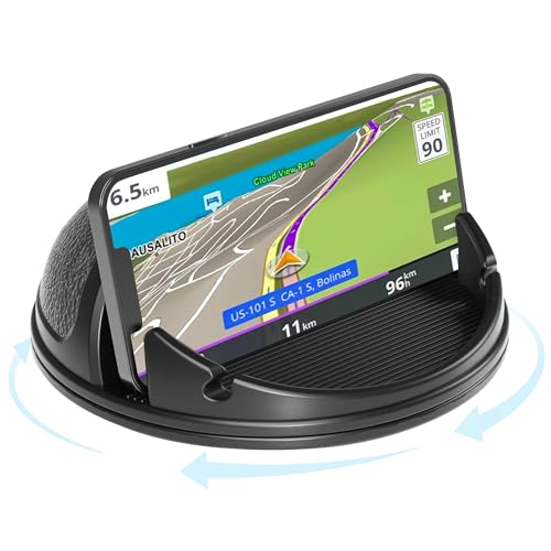 Loncaster Silicone Car Phone Holder - Stable, Slip-Free Dashboard Mount thumbnail 3