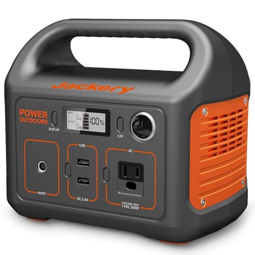 Jackery Explorer 300 Portable Power Station - Lightweight 292Wh LiFePO4 Battery Backup thumbnail 4