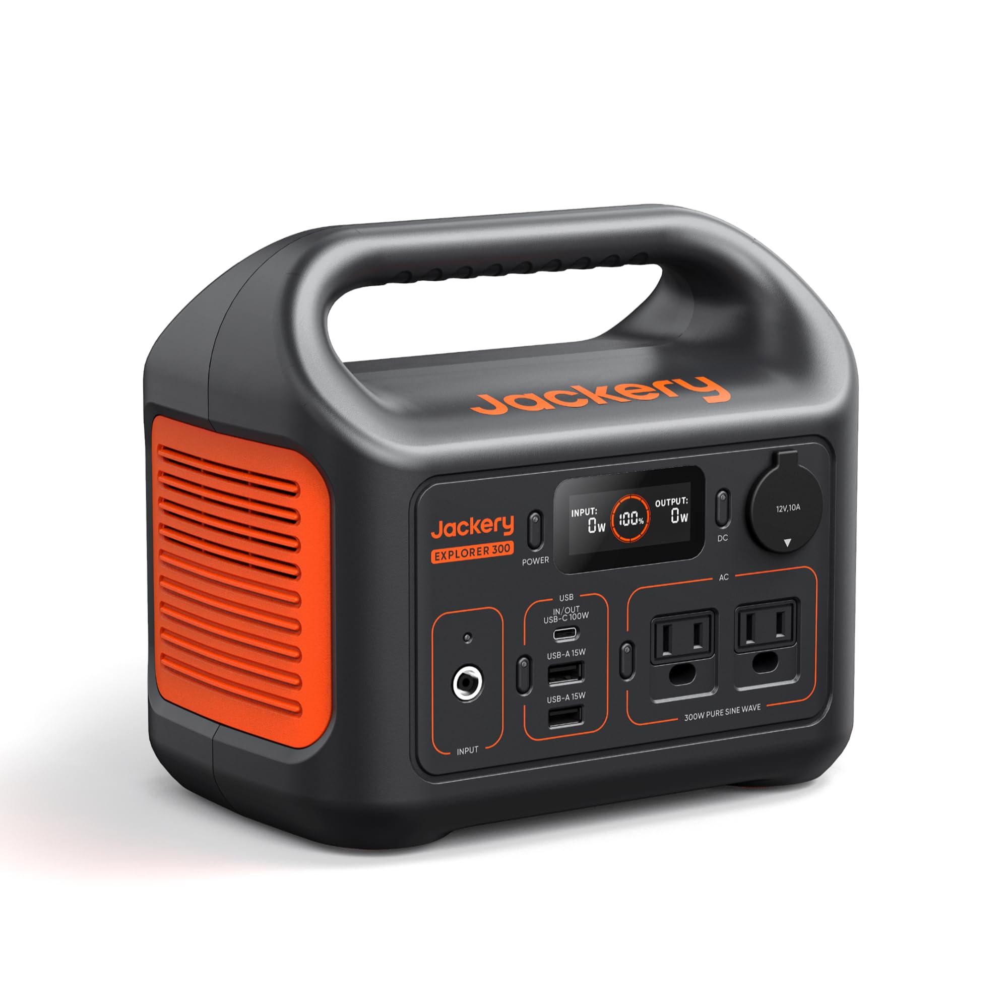 Jackery Explorer 300 Portable Power Station - Lightweight 292Wh LiFePO4 Battery Backup thumbnail 3
