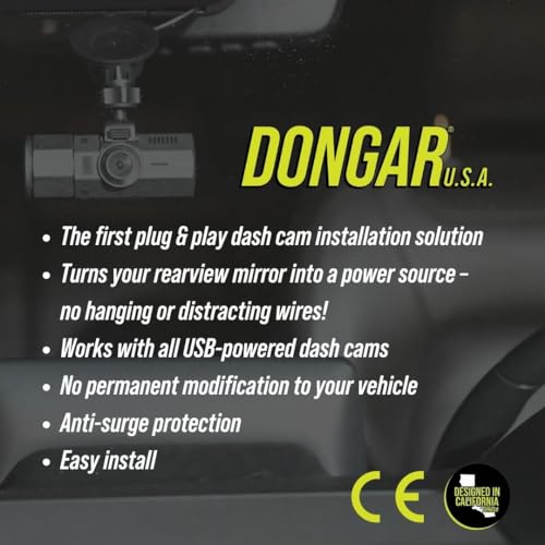 Dongar Dashcam Power Adapter (10-pin Type E) for Select Mazda Vehicles thumbnail 3
