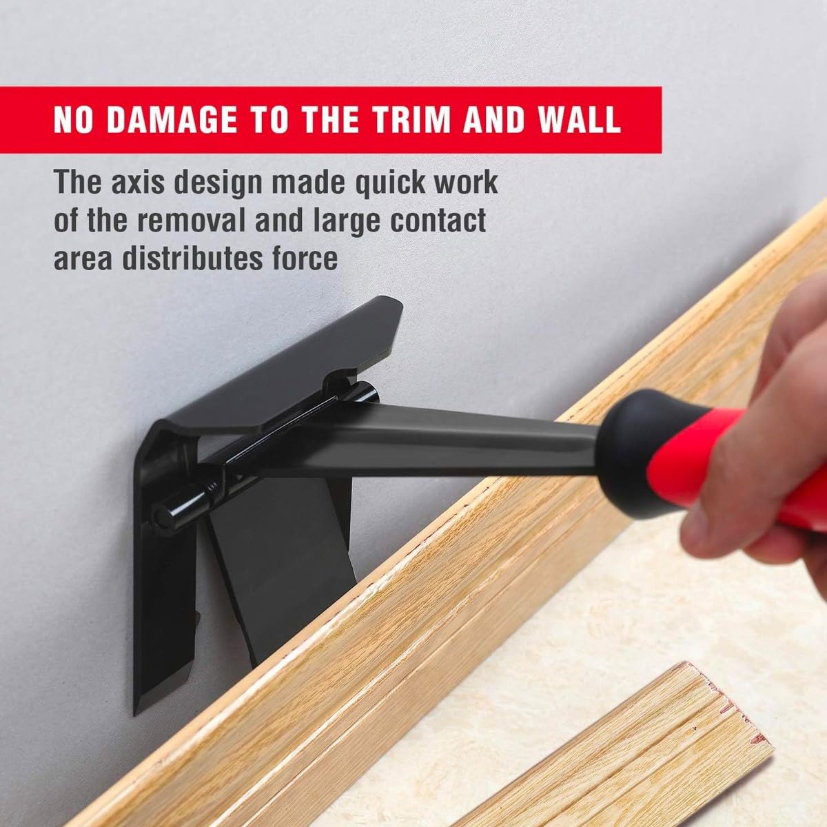 Goldblatt 4-Inch Trim Puller - Durable Multi-Tool for Tile, Baseboard, and Floor Removal thumbnail 3