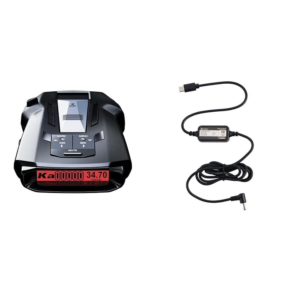 Cobra RAD 480i Laser Radar Detector with Bluetooth and LaserEye Technology thumbnail 2