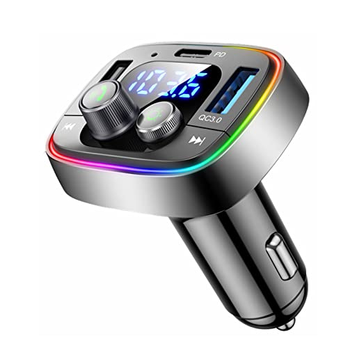 LIHAN USB C Bluetooth 5.4 Car Adapter with FM Transmitter and Fast Charging thumbnail 3
