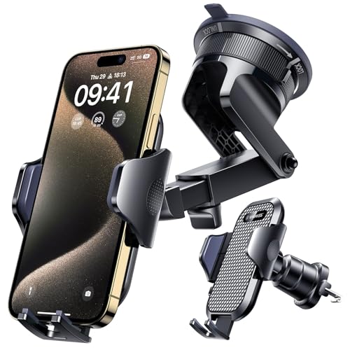 VANMASS True Military-Grade Car Phone Holder – Ultimate Suction & Clip Mount thumbnail 4