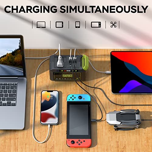 MARBERO Portable Power Station 88Wh – Compact Solar Generator with Multiple Outputs and Fast Charging thumbnail 3