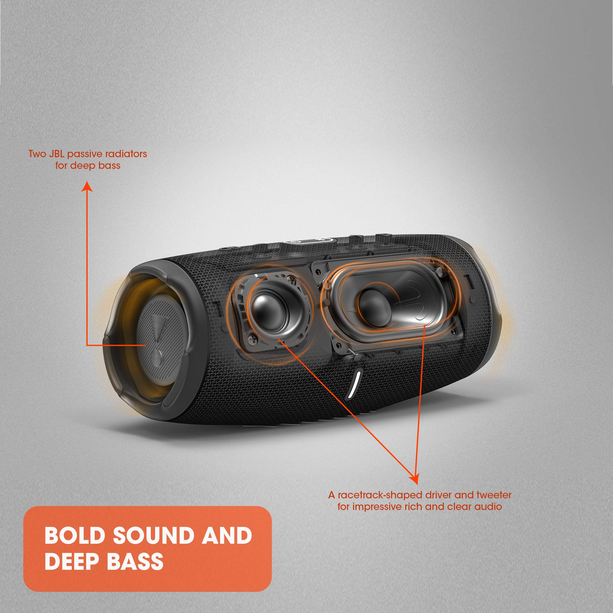 JBL Charge 5 Portable Waterproof Bluetooth Speaker thumbnail 4