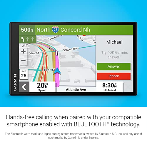 Garmin DriveSmart 76 - 7-inch GPS Navigator with Voice Assist and Live Traffic thumbnail 2