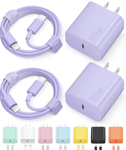 iPhone 17/16/15 Fast Charging USB-C Charger with 6FT Cable thumbnail 2
