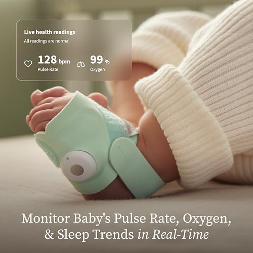 Owlet Dream Sock - Smart Baby Monitor with Heart Rate and Oxygen Tracking