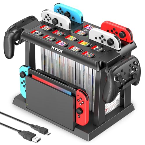 Kytok Switch Organizer Station with Controller Charger and Game Storage thumbnail 2