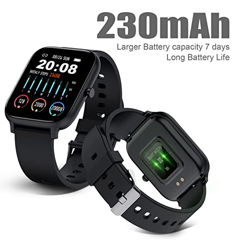 Torjalph Smart Watch for Men and Women with 1.83-inch Full Touch Screen and IP68 Waterproof image 1