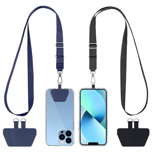 CACOE Phone Lanyard 2 Pack with Adjustable Neck Straps and Phone Patches thumbnail 3