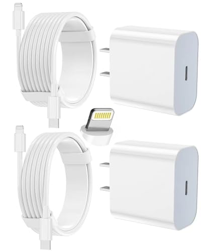 FEEL2NICE Fast Charging iPhone Charger 2-Pack with USB-C to Lightning Cables thumbnail 2