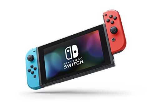 Nintendo Switch with Neon Blue and Neon Red Joy-Con - Versatile Handheld Gaming Console thumbnail 2