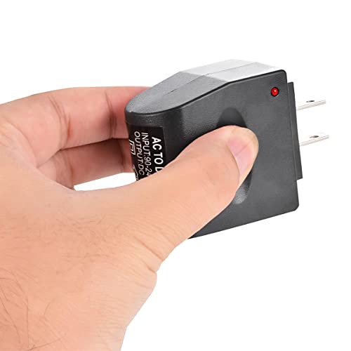 Universal AC to DC Car Cigarette Lighter Socket Adapter Converter, 12V 500mA Power Supply Transformer