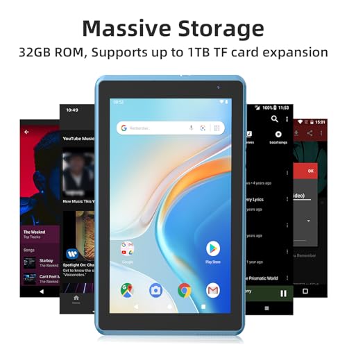 IWEGGO Android 14 7-Inch Tablet with 8GB RAM, 32GB Storage, and Expandable Memory thumbnail 3