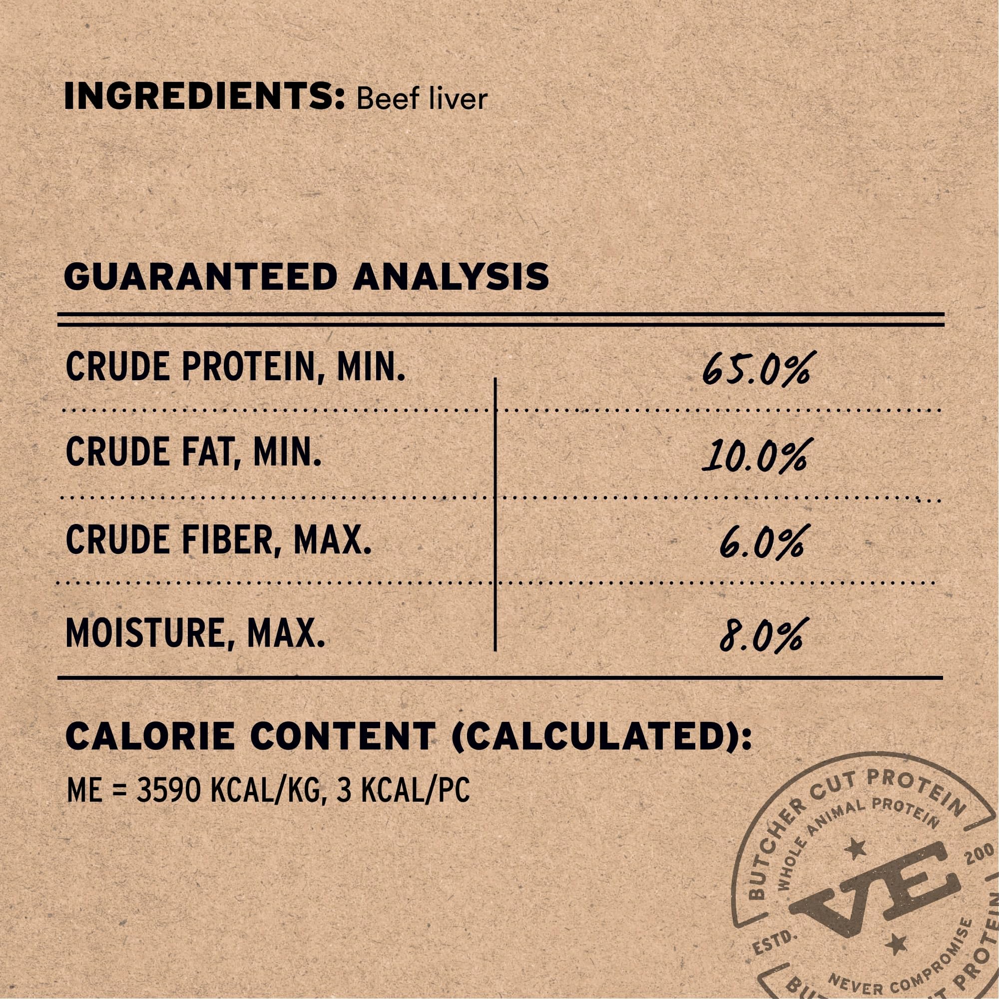 Vital Essentials Freeze Dried Beef Liver Dog Treats – Premium Grain-Free Training Snacks thumbnail 4