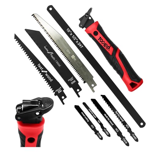 8-In-1 Multi Blades Hand Saw with Quick Change Mechanism for Versatile Cutting thumbnail 4