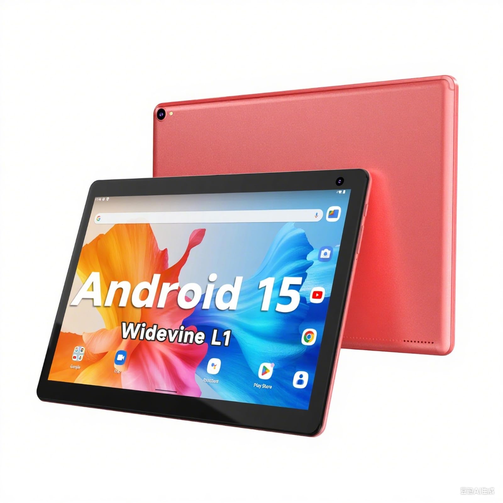 COOPERS 10-Inch Android 15 Tablet with Quad-Core Processor and 1TB Expandable Storage image 1