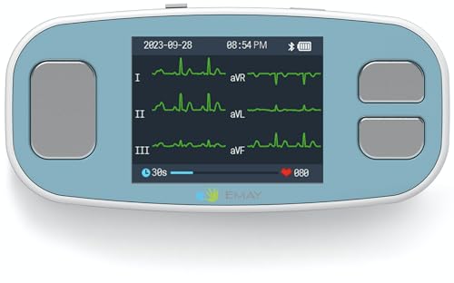 EMAY 6L Portable ECG Monitor – Multi-Channel Heart Health Tracking with Smartphone and PC Compatibility image 1