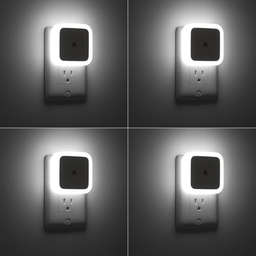 Sujeet 4-Pack Plug-in LED Night Lights with Dusk-to-Dawn Sensor thumbnail 2