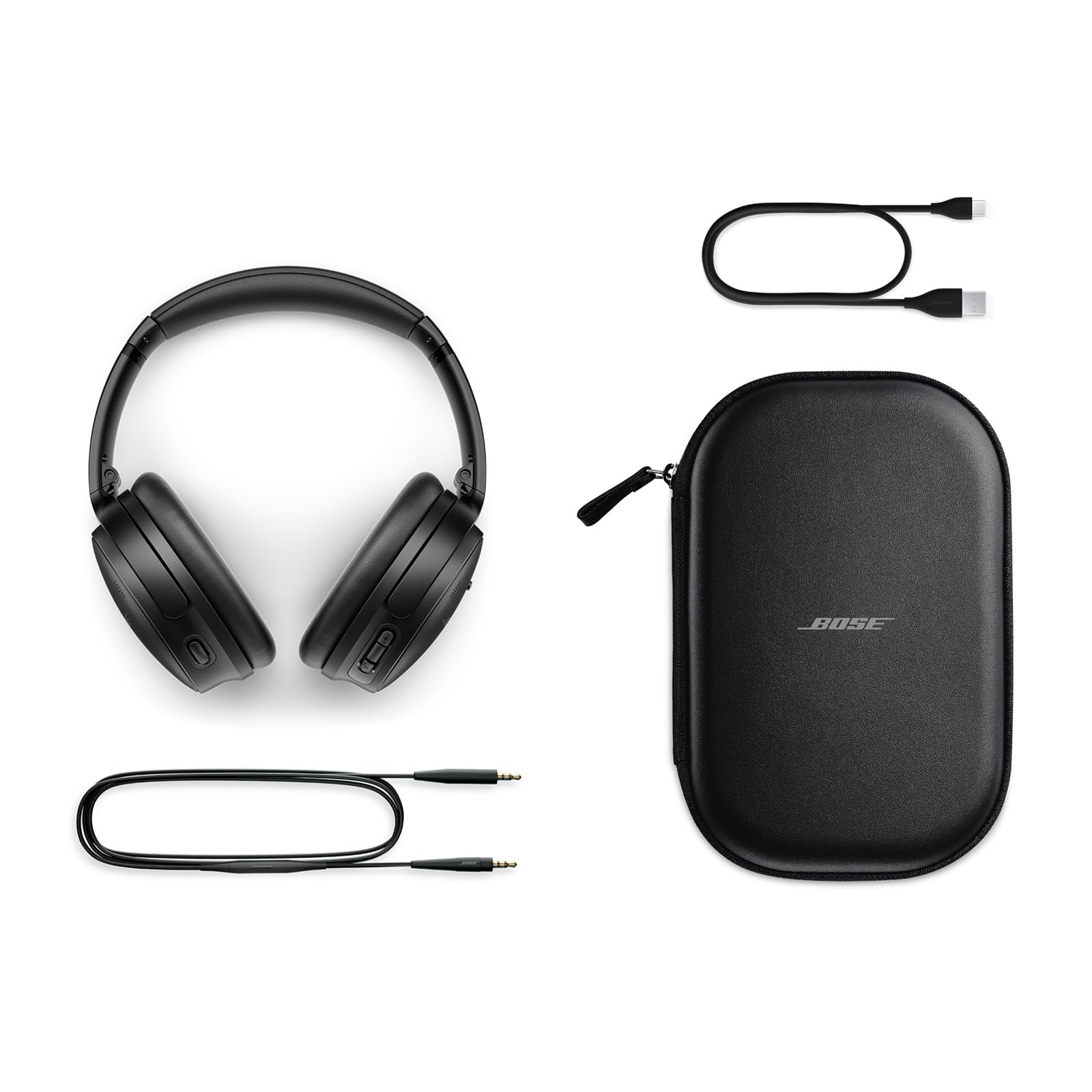 Bose QuietComfort Wireless Bluetooth Headphones - Premium Noise Cancelling Over-Ear Headphones with Mic and USB-C Charging image 1