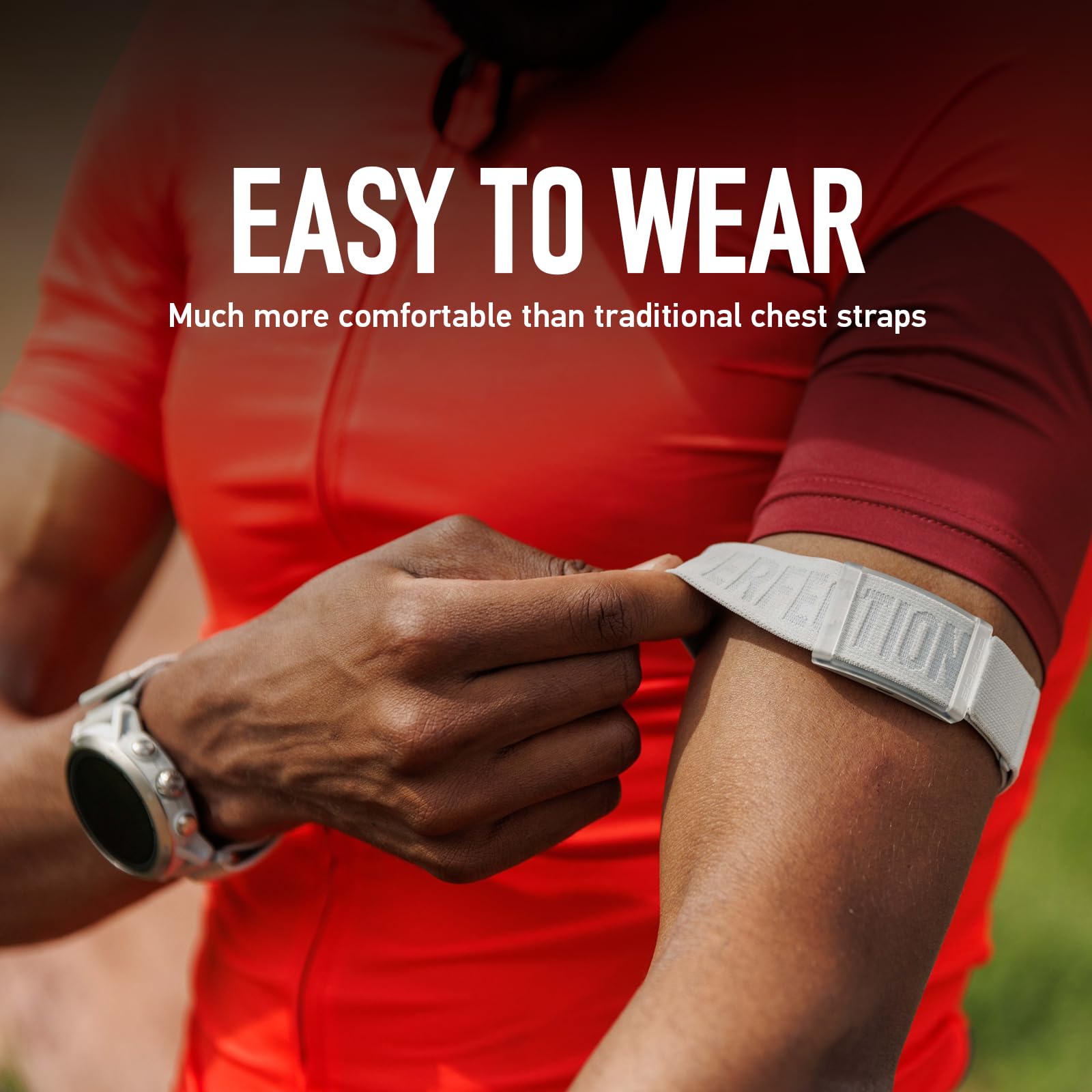 COROS Heart Rate Monitor Armband – Comfortable, Accurate, and Long-Lasting