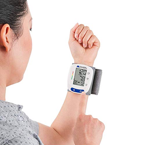 Mabis Digital Premium Wrist Blood Pressure Monitor with Automatic Wrist Cuff thumbnail 3