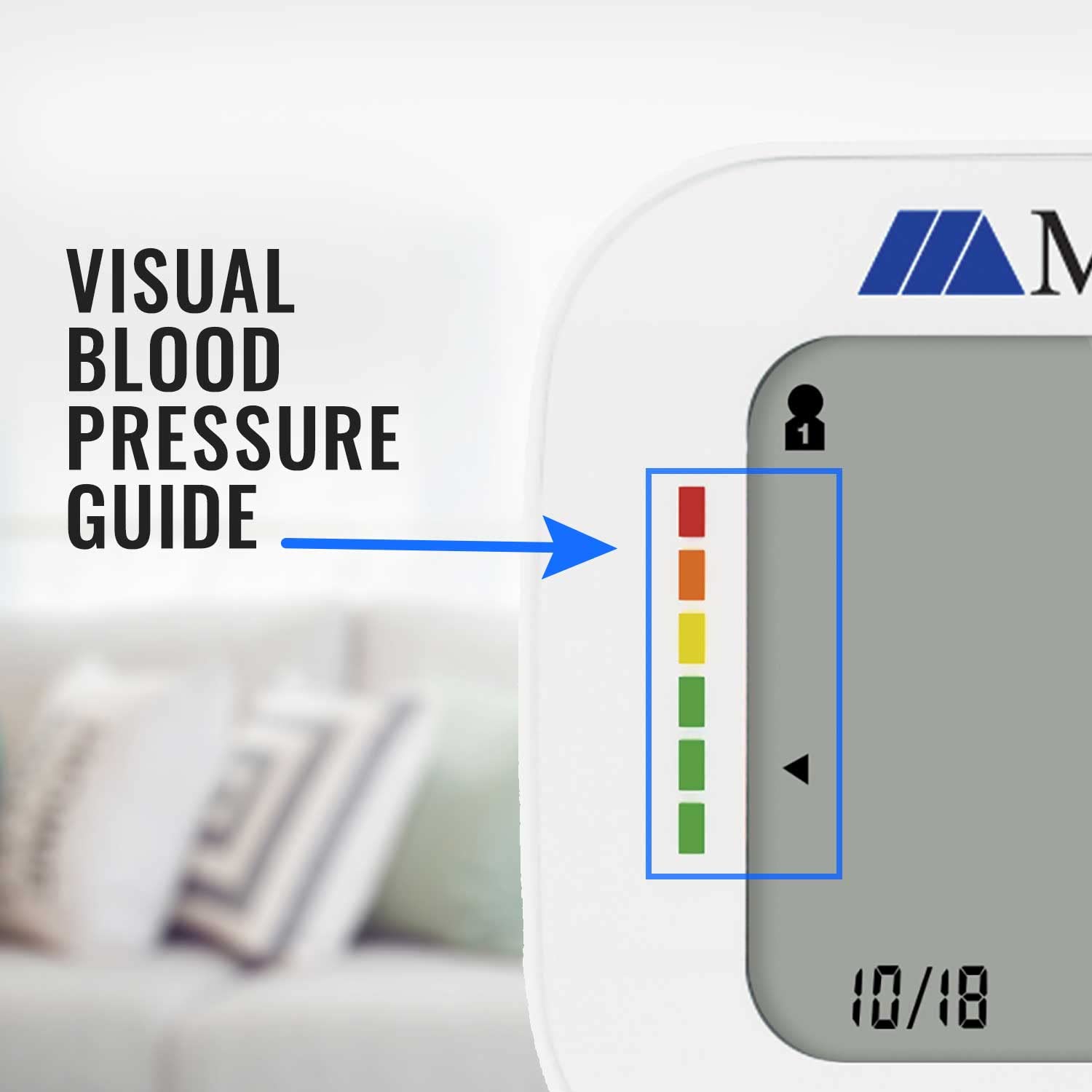 MABIS Universal Wrist Talking Blood Pressure Monitor thumbnail 4