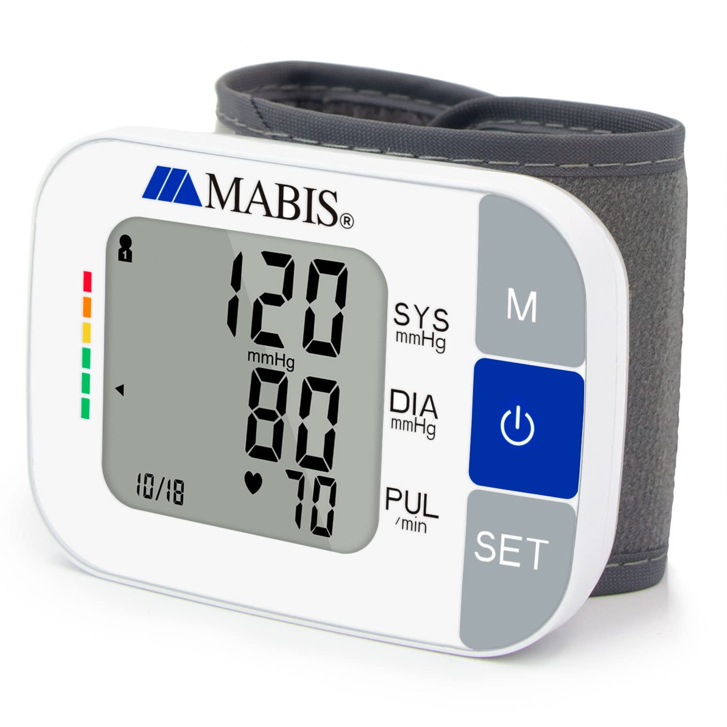 MABIS Universal Wrist Talking Blood Pressure Monitor thumbnail 2