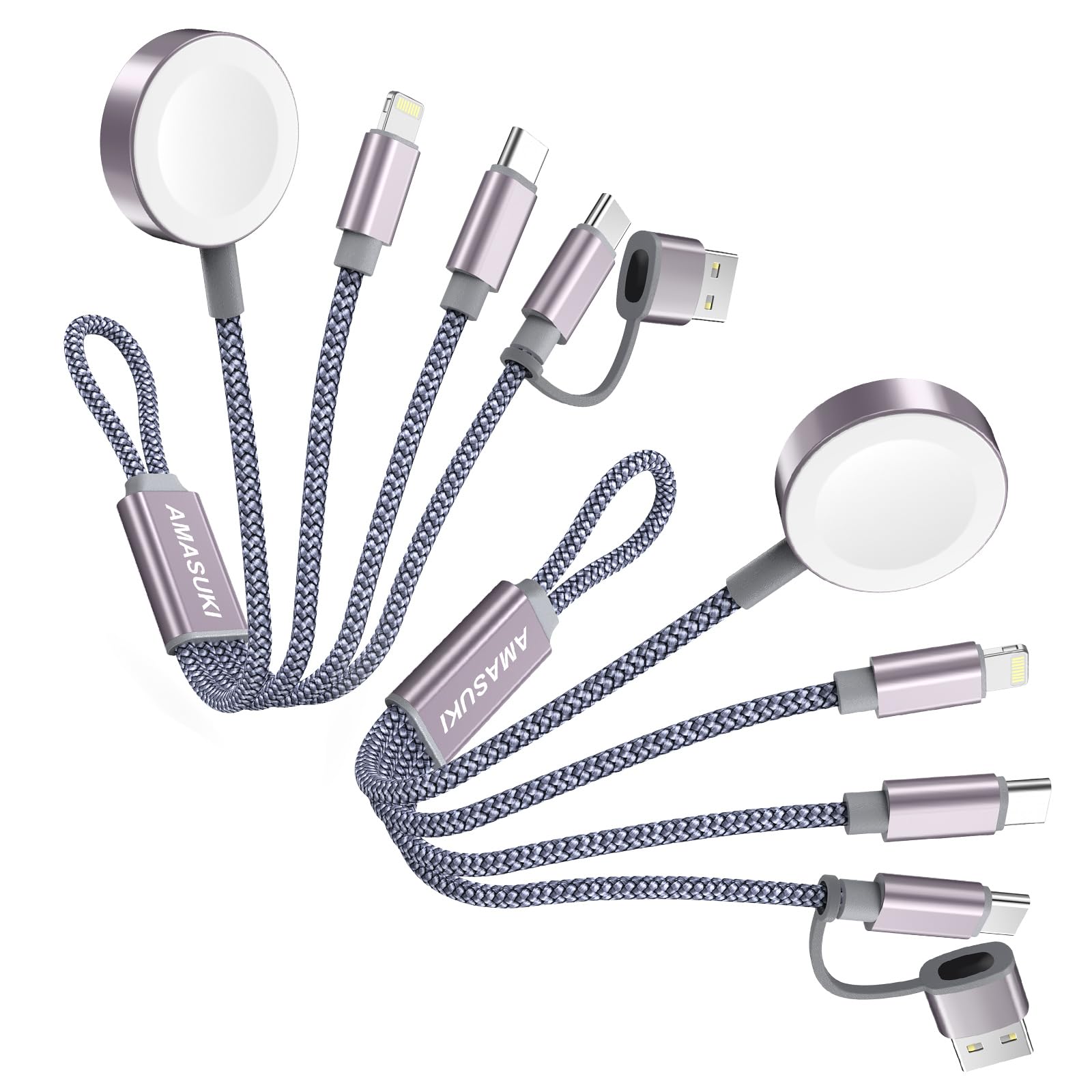 2026 Travel Essentials Multi Charging Cable for Apple Watch and iPhone thumbnail 3