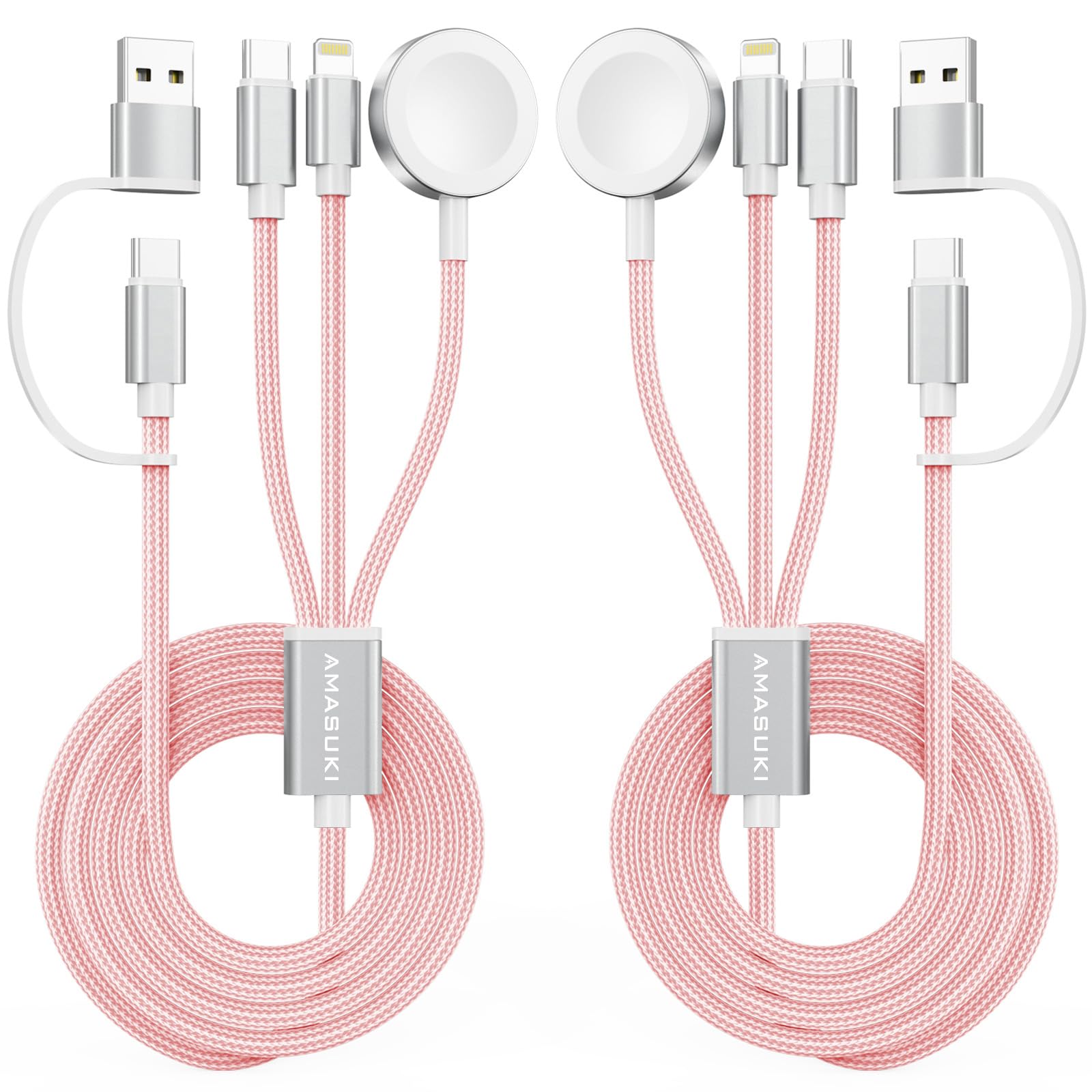 2026 Travel Essentials Multi Charging Cable for Apple Watch and iPhone thumbnail 2