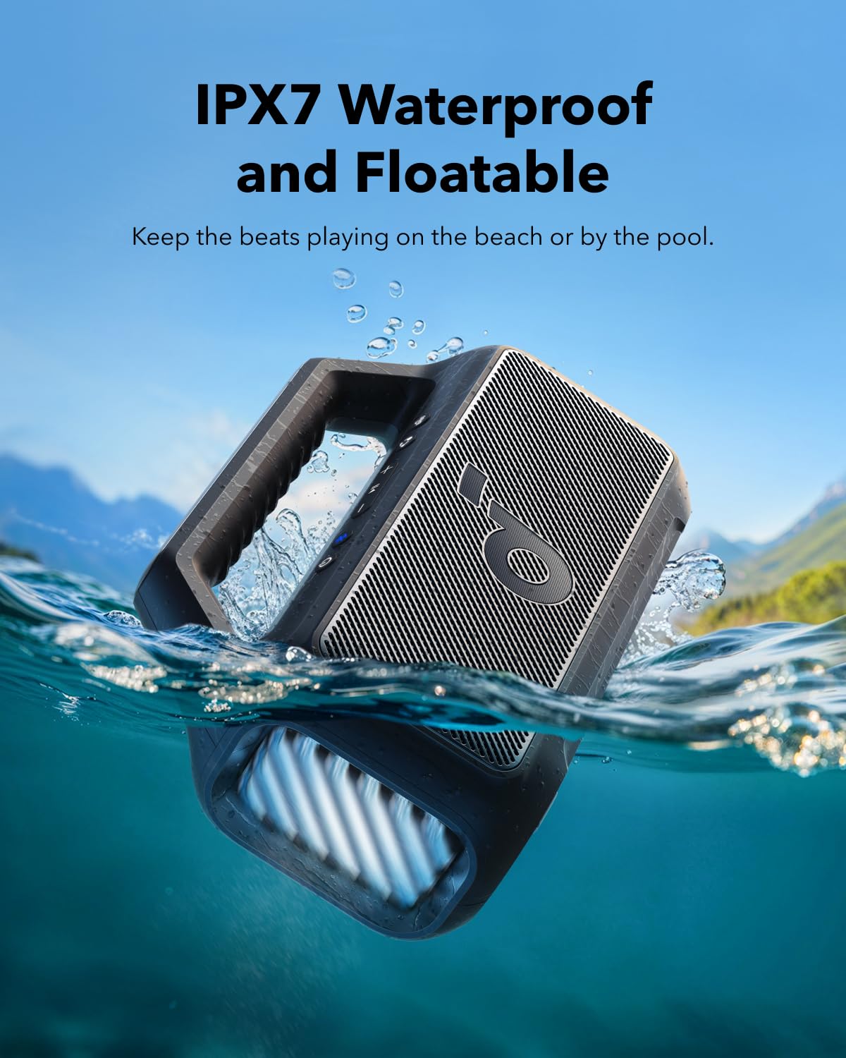 Soundcore Boom 2 by Anker - Powerful Outdoor Bluetooth Speaker with 80W Bass and 24-Hour Playtime thumbnail 2