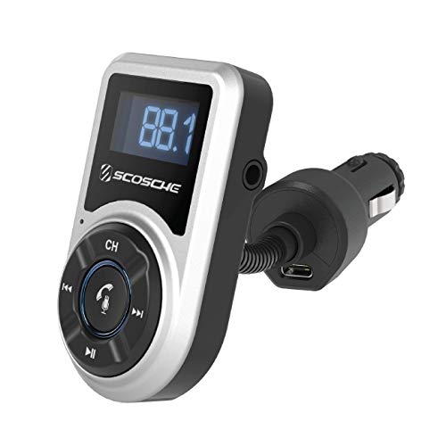 Scosche BTFM9 FM Bluetooth Transmitter Car with Dual USB Charging Ports thumbnail 2