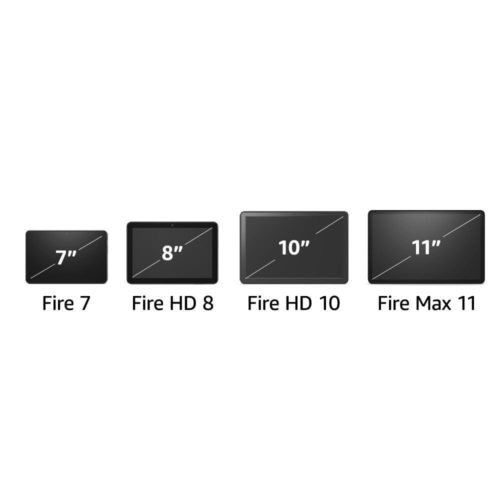 Like-New Amazon Fire HD 8 Tablet (Newest Model) - 8” HD Display, 3GB RAM, 32GB Storage, Black image 1