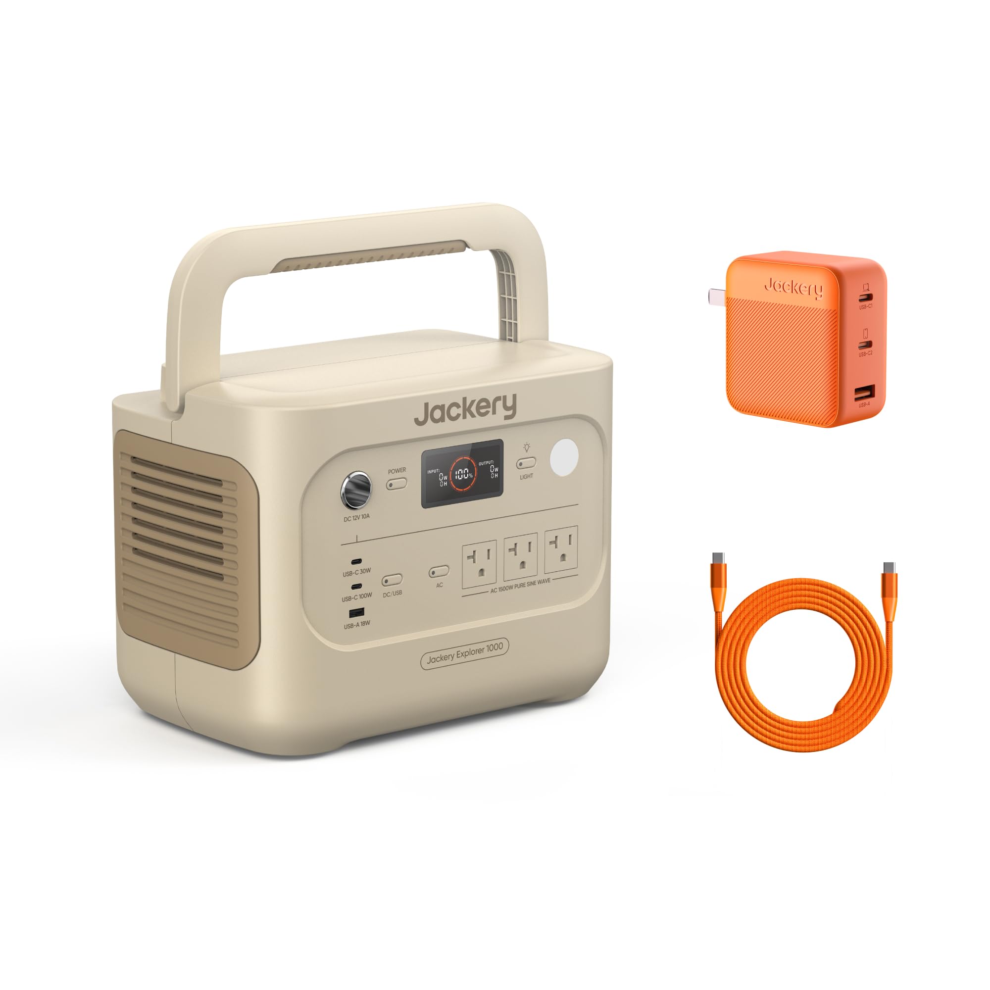 Jackery Explorer 1000 v2 Portable Power Station with 1070Wh LiFePO4 Battery thumbnail 4