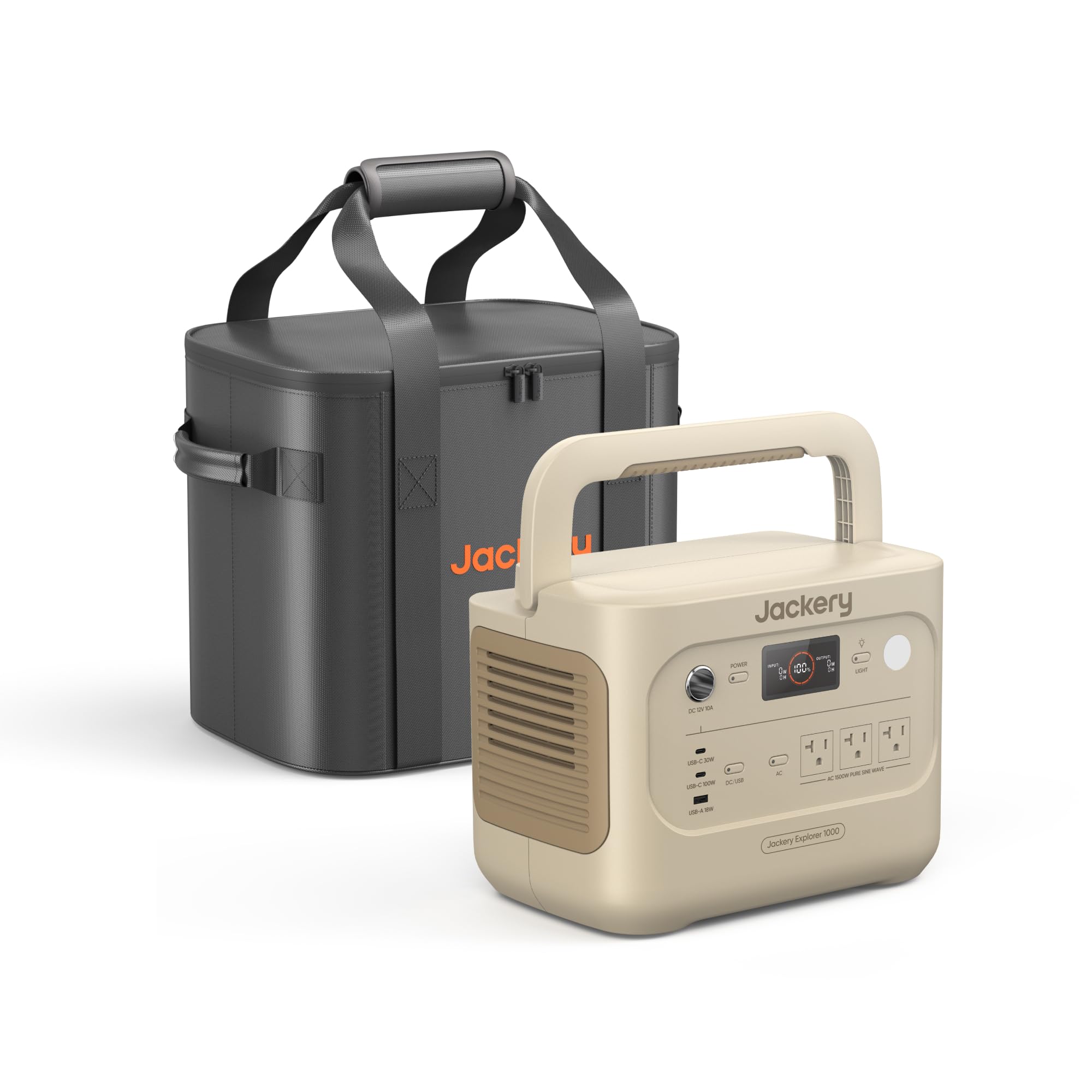 Jackery Explorer 1000 v2 Portable Power Station with 1070Wh LiFePO4 Battery thumbnail 2