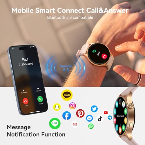 AEAC Smart Watch for Women with AMOLED Display and Advanced Health Tracking thumbnail 4