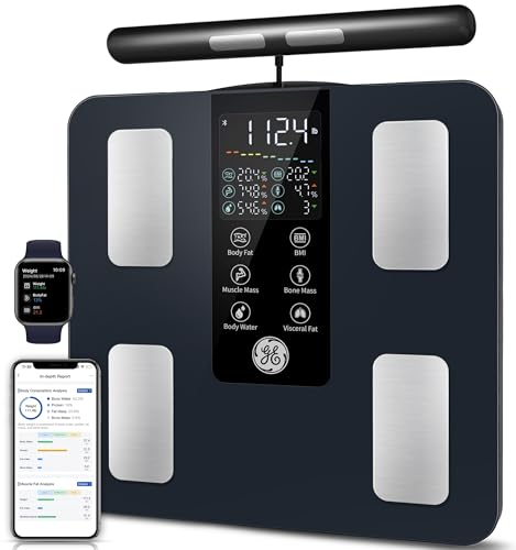 GE Smart Scale for Body Weight - Advanced 8-Electrode Digital Body Composition Analyzer image 1