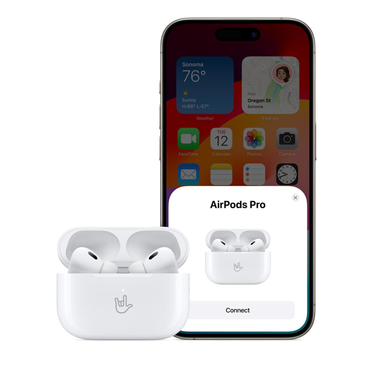 Apple AirPods Pro 2nd Generation with Wireless MagSafe Charging Case (USB-C) thumbnail 3