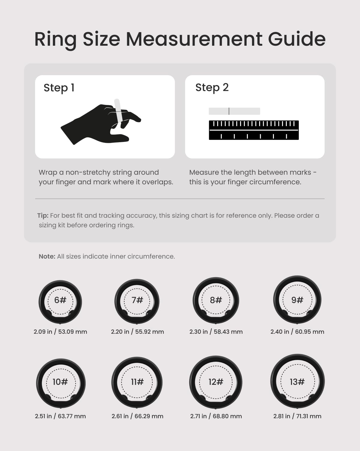 RENPHO Lynx Smart Ring - Advanced Sleep & Activity Tracker with Charging Case thumbnail 4