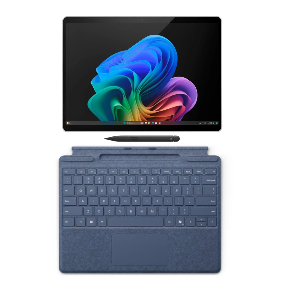 Microsoft Surface Pro 11 Bundle with Sapphire Pro Keyboard & Slim Pen, 16GB RAM, 256GB SSD, Windows 11 Pro thumbnail 3