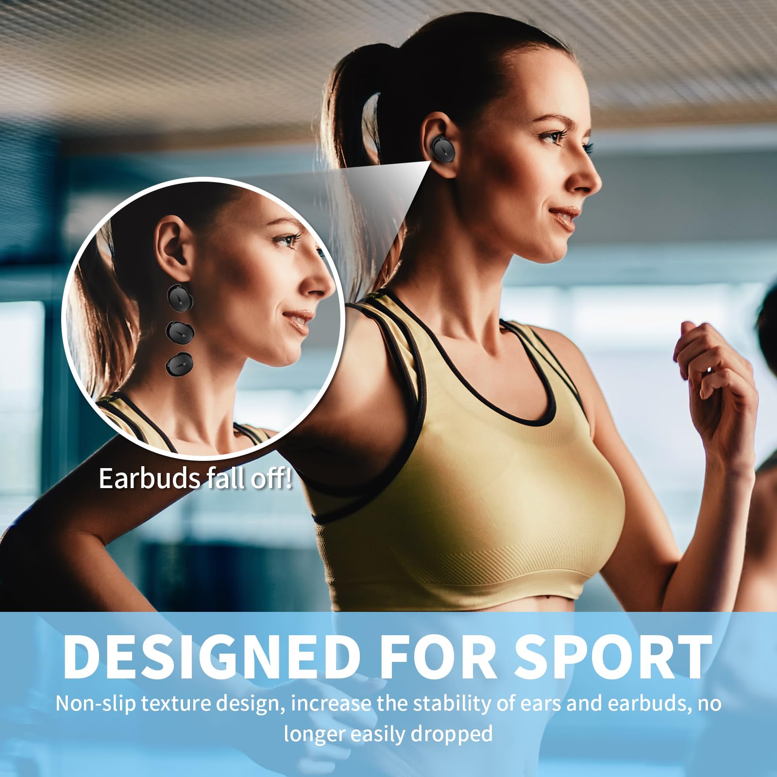 [3 Pairs] Silicone Ear Tips Covers for Bose QuietComfort Earbuds (2024) - Anti-Slip, Sport-Friendly thumbnail 2