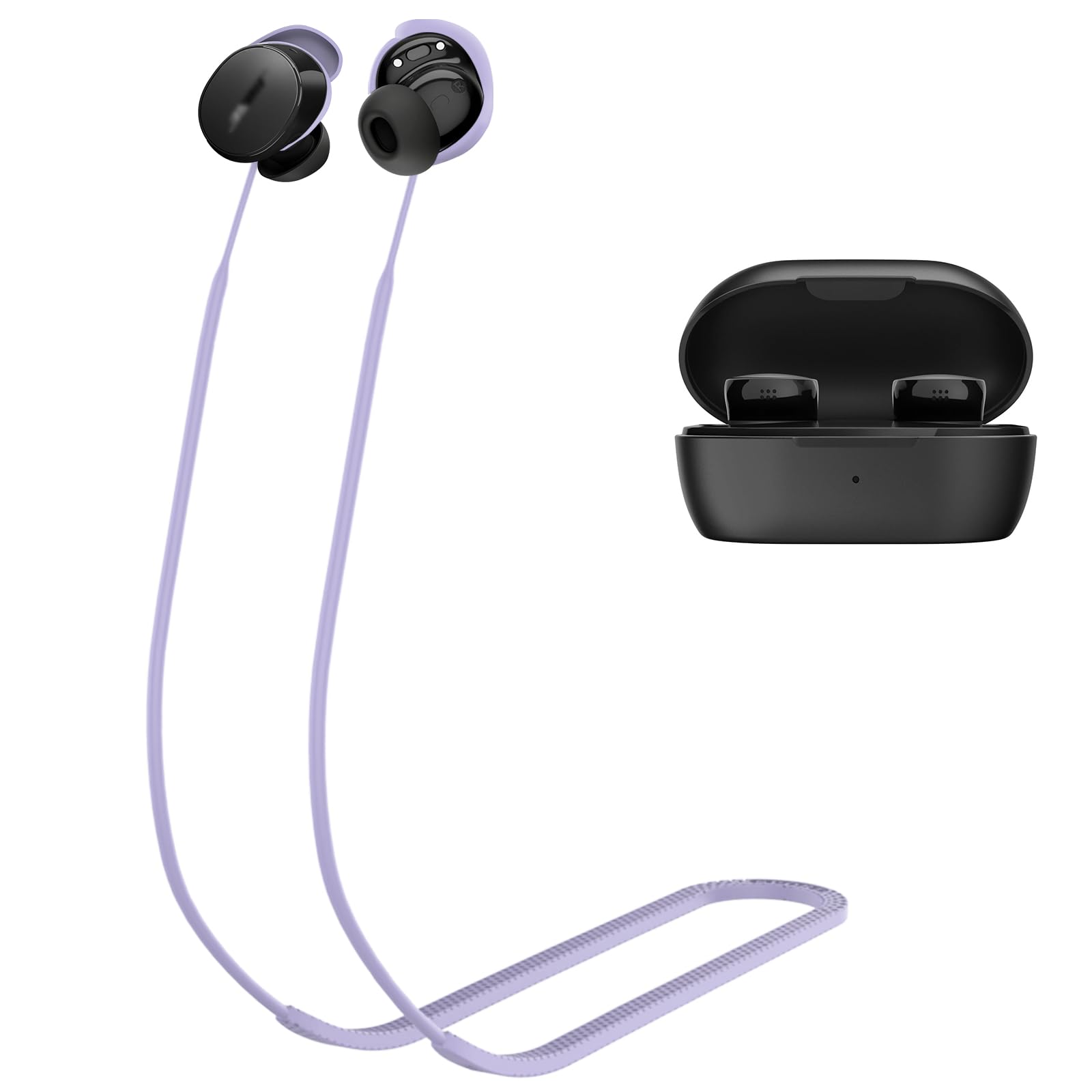 PUCGUE Anti-Lost Strap for Bose New QuietComfort Earbuds (2024) - Soft Silicone Sports Lanyard thumbnail 4