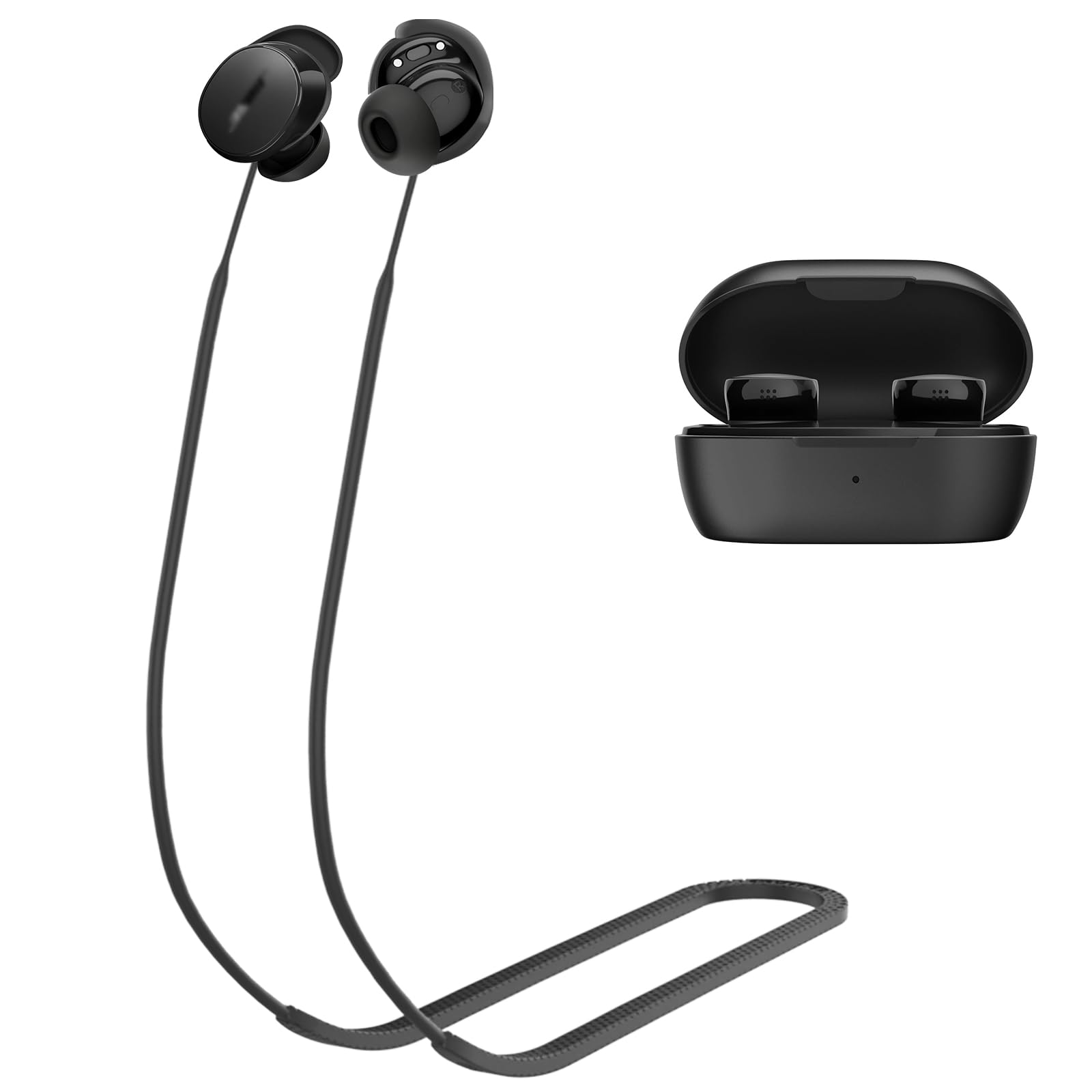 PUCGUE Anti-Lost Strap for Bose New QuietComfort Earbuds (2024) - Soft Silicone Sports Lanyard thumbnail 3