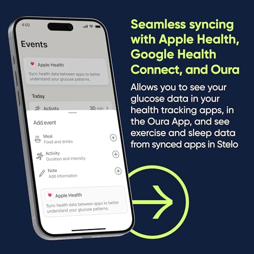Stelo Glucose Biosensor & App by Dexcom - Continuous Glucose Monitoring for Non-Insulin Users thumbnail 2