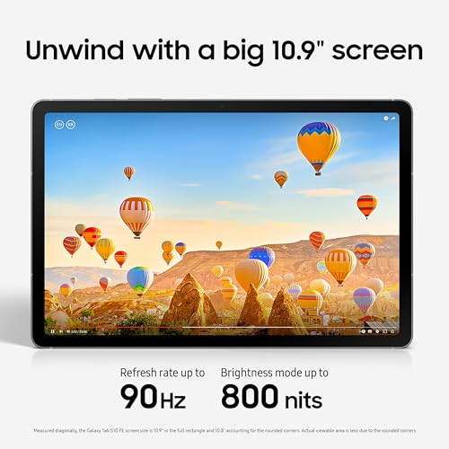 Samsung Galaxy Tab S10 FE 128GB WiFi Android Tablet - Silver thumbnail 2