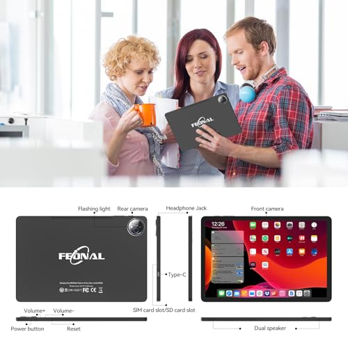 FEONAL 11 Inch Android 16 Tablet with Octa-Core Processor and 128GB Storage thumbnail 3